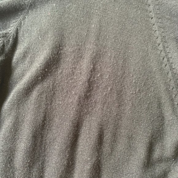 A Byer Black Sweater with Button Accents - Picture 4 of 4